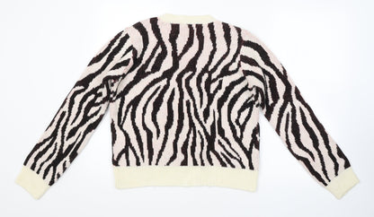 Primark Womens Multicoloured Argyle/Diamond  Pullover Jumper Size 10