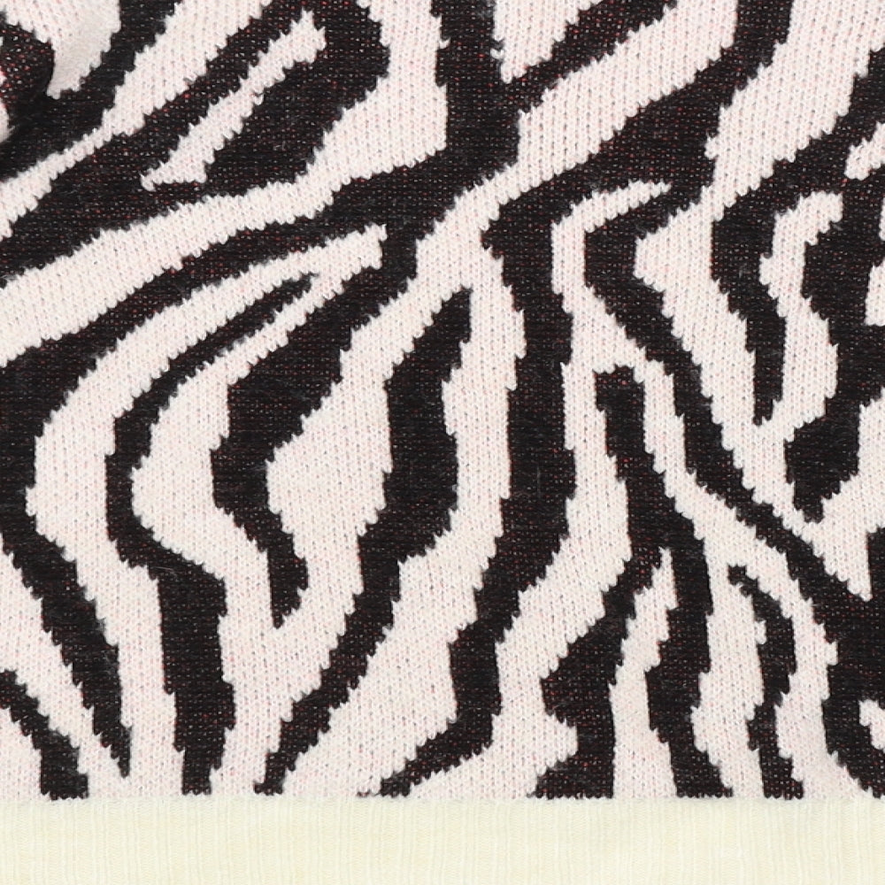 Primark Womens Multicoloured Argyle/Diamond  Pullover Jumper Size 10