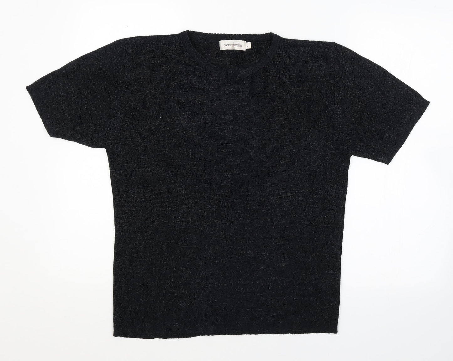 Bonmarché Womens Black   Basic Blouse Size L