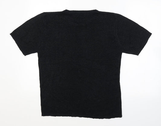 Bonmarché Womens Black   Basic Blouse Size L