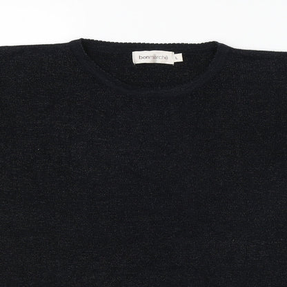 Bonmarché Womens Black   Basic Blouse Size L