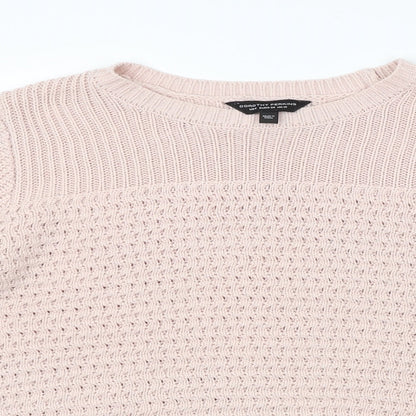 Womens UK Size 10 Dorothy Perkins Pink Pullover Jumper