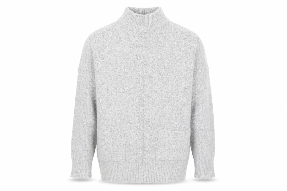 Mens UK Size M M&S Grey Pullover Jumper