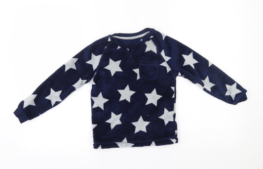 George Boys Blue   Pullover Jumper Size 5-6 Years