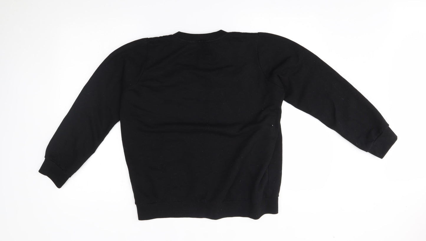 Womens UK Size 8 Pep&co Black Pullover Jumper