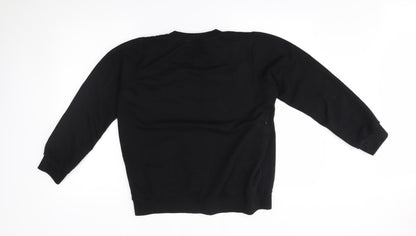 Womens UK Size 8 Pep&co Black Pullover Jumper
