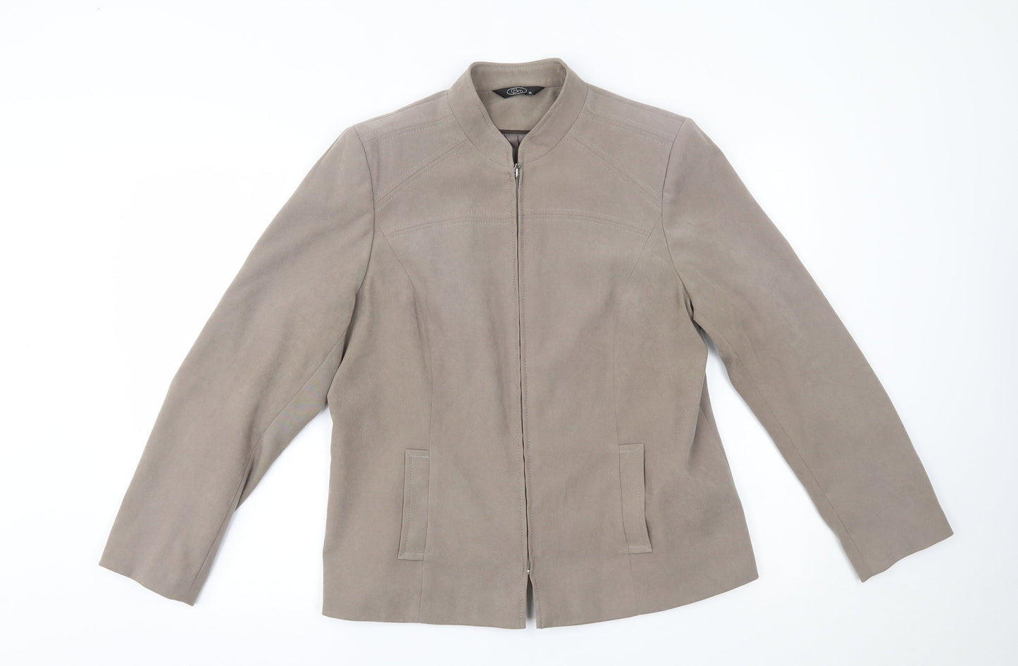 Womens UK Size 16 BM Beige Jacket