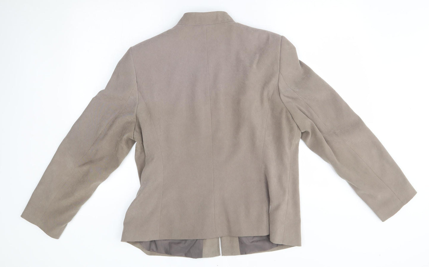 Womens UK Size 16 BM Beige Jacket
