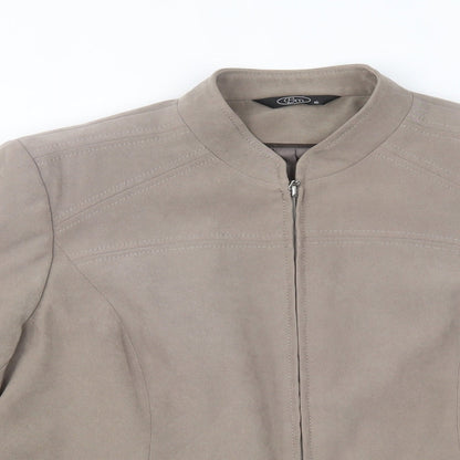 Womens UK Size 16 BM Beige Jacket