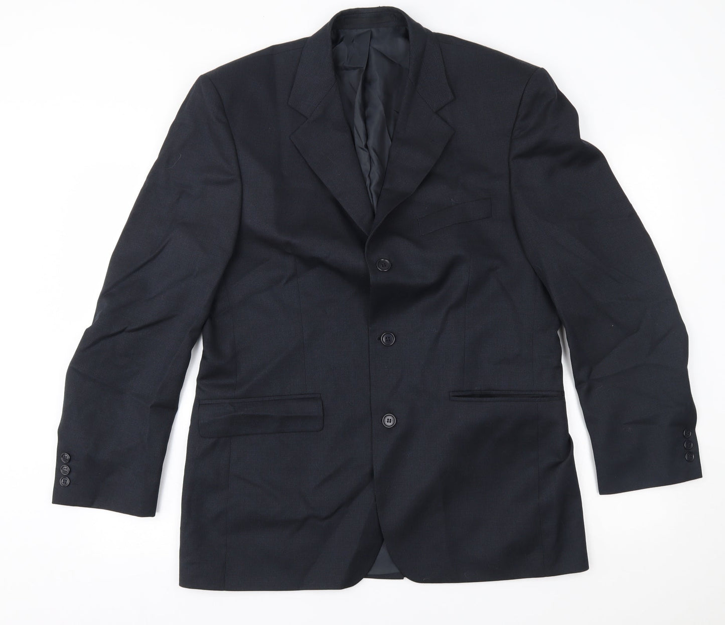 Mens UK Size  Burton Regular Blue Suit Jacket