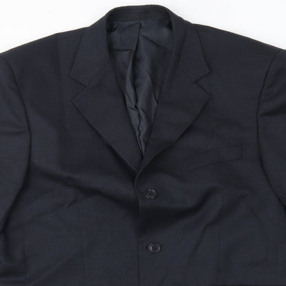 Mens UK Size  Burton Regular Blue Suit Jacket