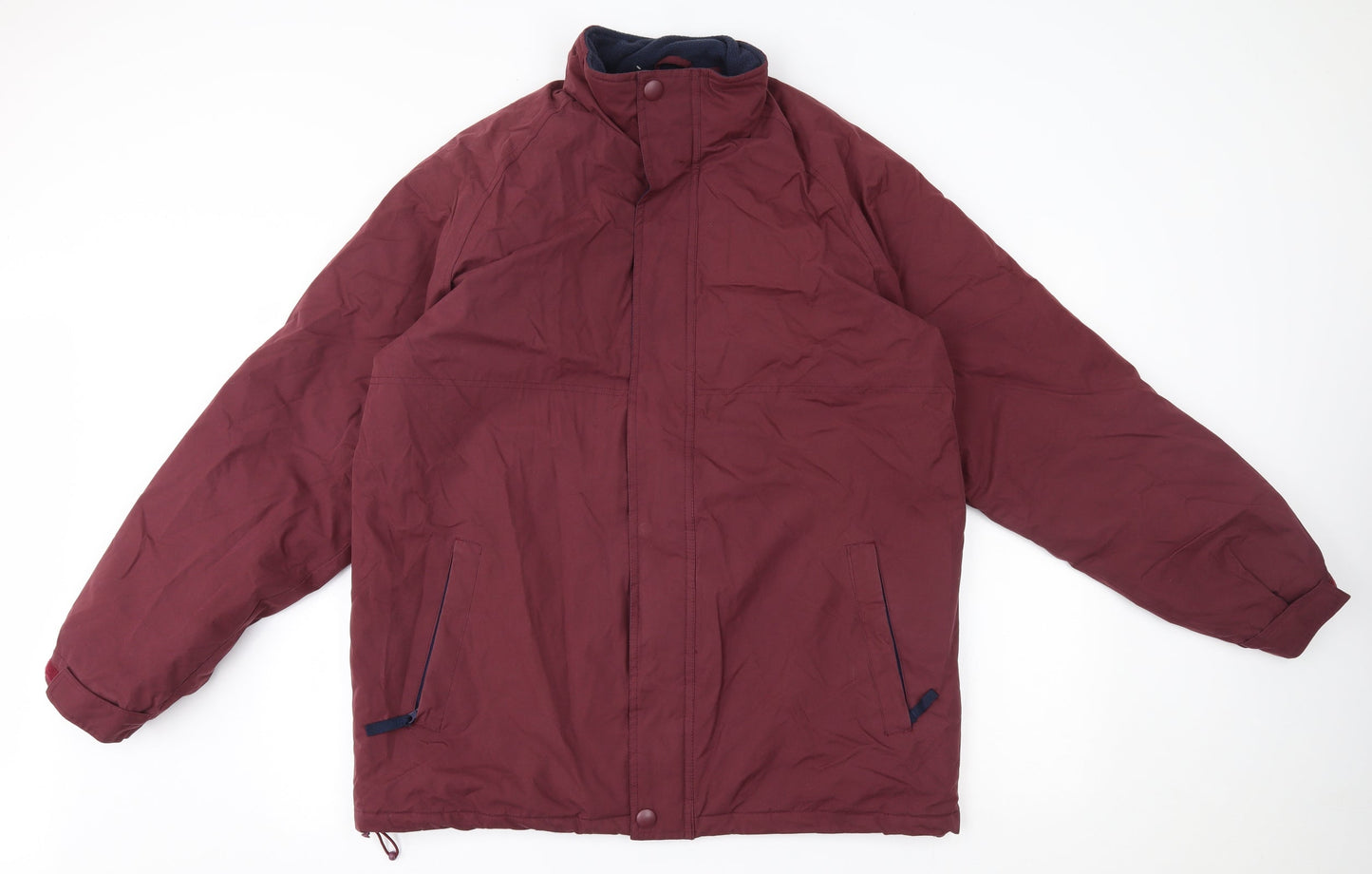 Mens UK Size M Hutson harbour Red Anorak Coat