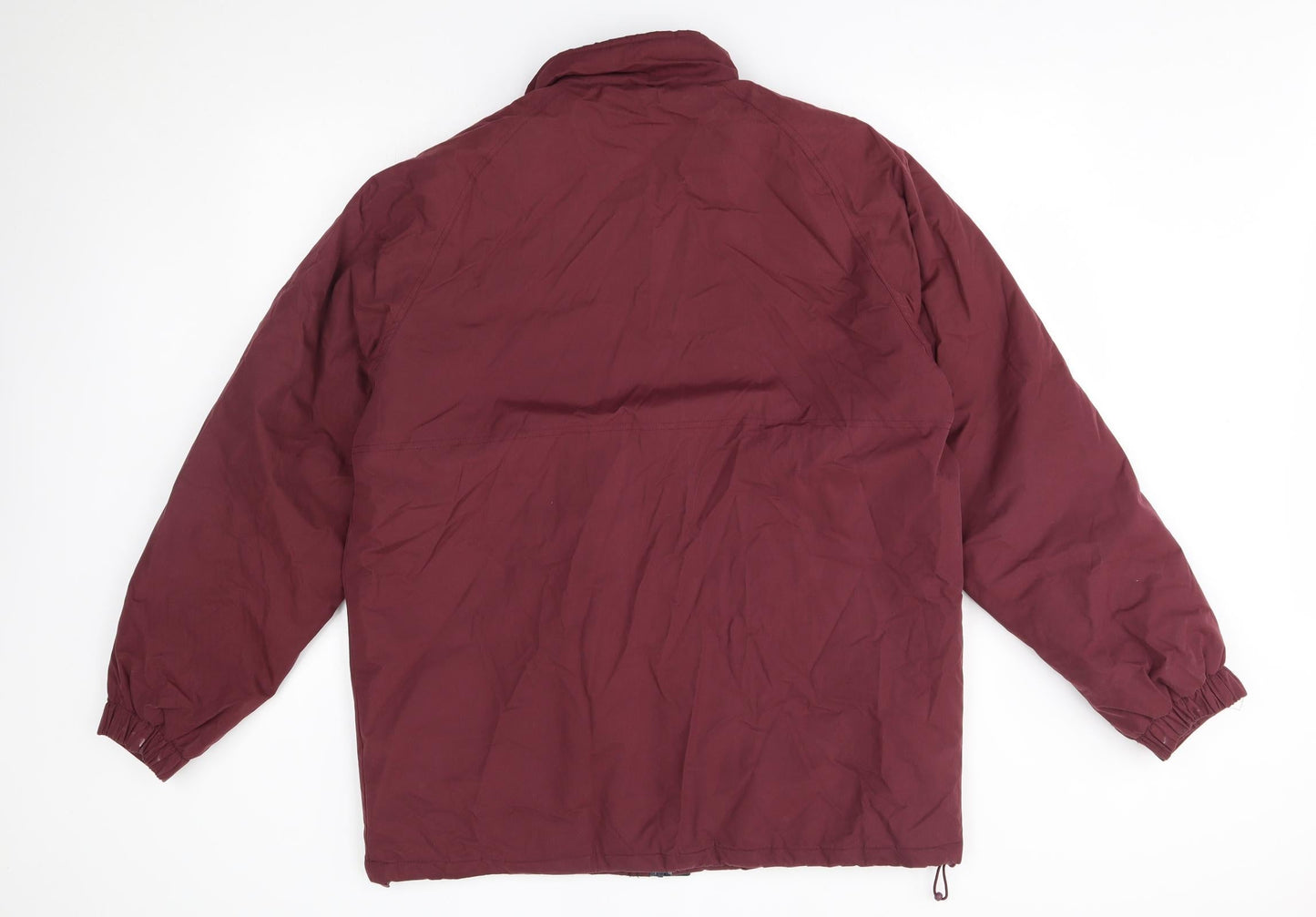 Mens UK Size M Hutson harbour Red Anorak Coat