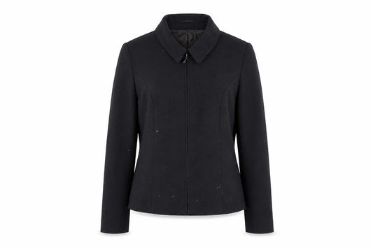 Front view of Kaliko women’s green jacket, size UK 12
