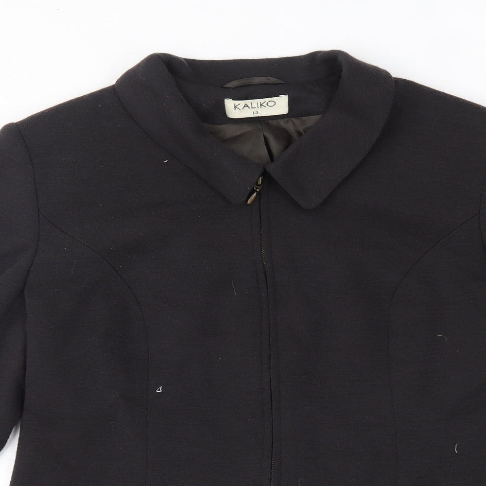 Womens UK Size 12 Kaliko Green Jacket