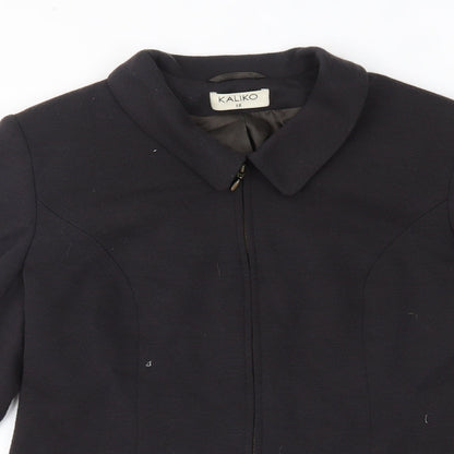 Womens UK Size 12 Kaliko Green Jacket