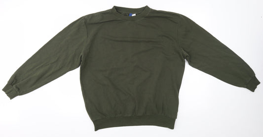 H&M Mens Green   Pullover Jumper Size M