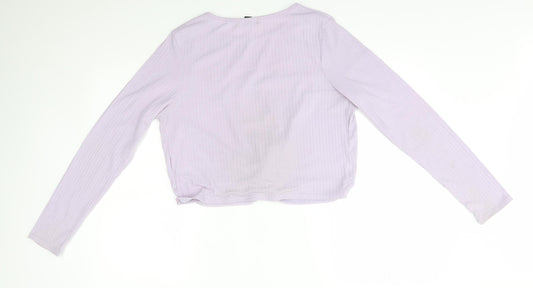 Womens UK Size 16 New Look Purple Pullover Jumper