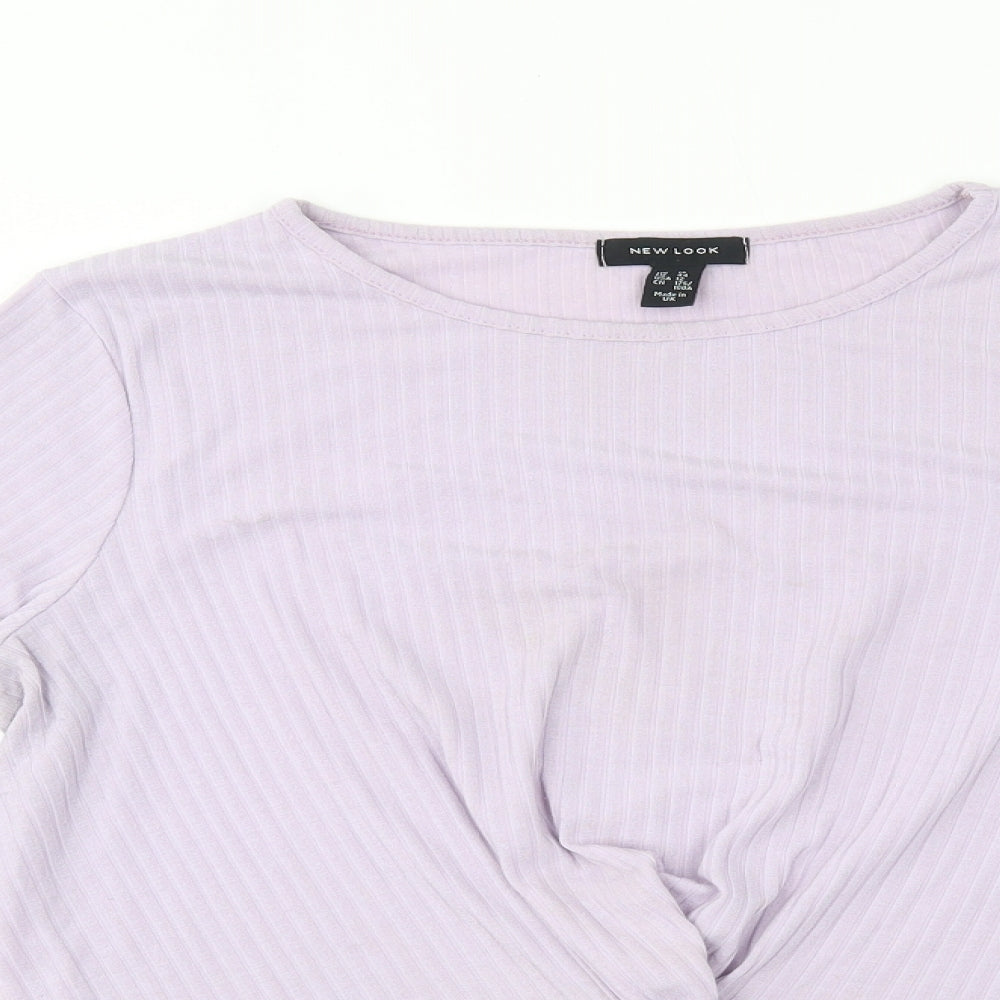 Womens UK Size 16 New Look Purple Pullover Jumper