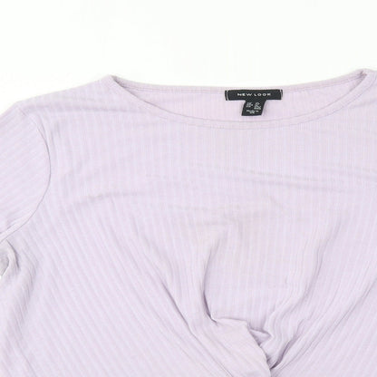 Womens UK Size 16 New Look Purple Pullover Jumper