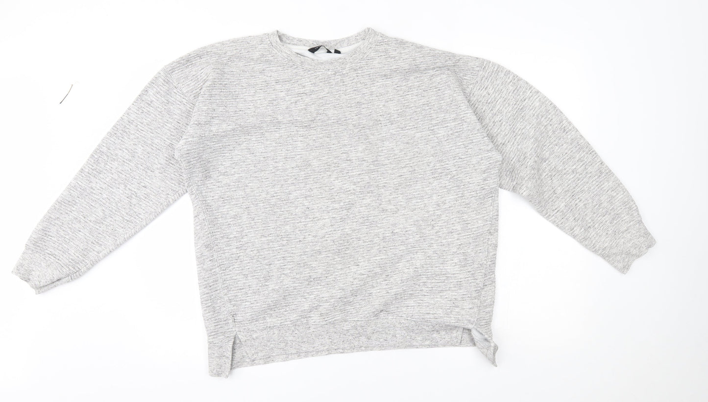 Womens UK Size 14 New Look Grey Pullover Jumper