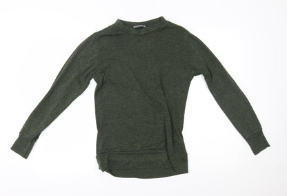 Womens UK Size M Misspap Green Pullover Jumper