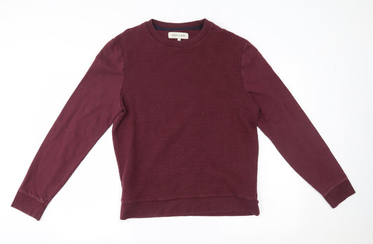 Womens UK Size M River Island Red Pullover Jumper