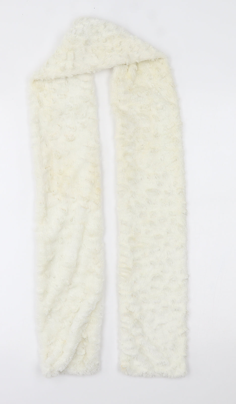 Preworn Womens Ivory    Scarf