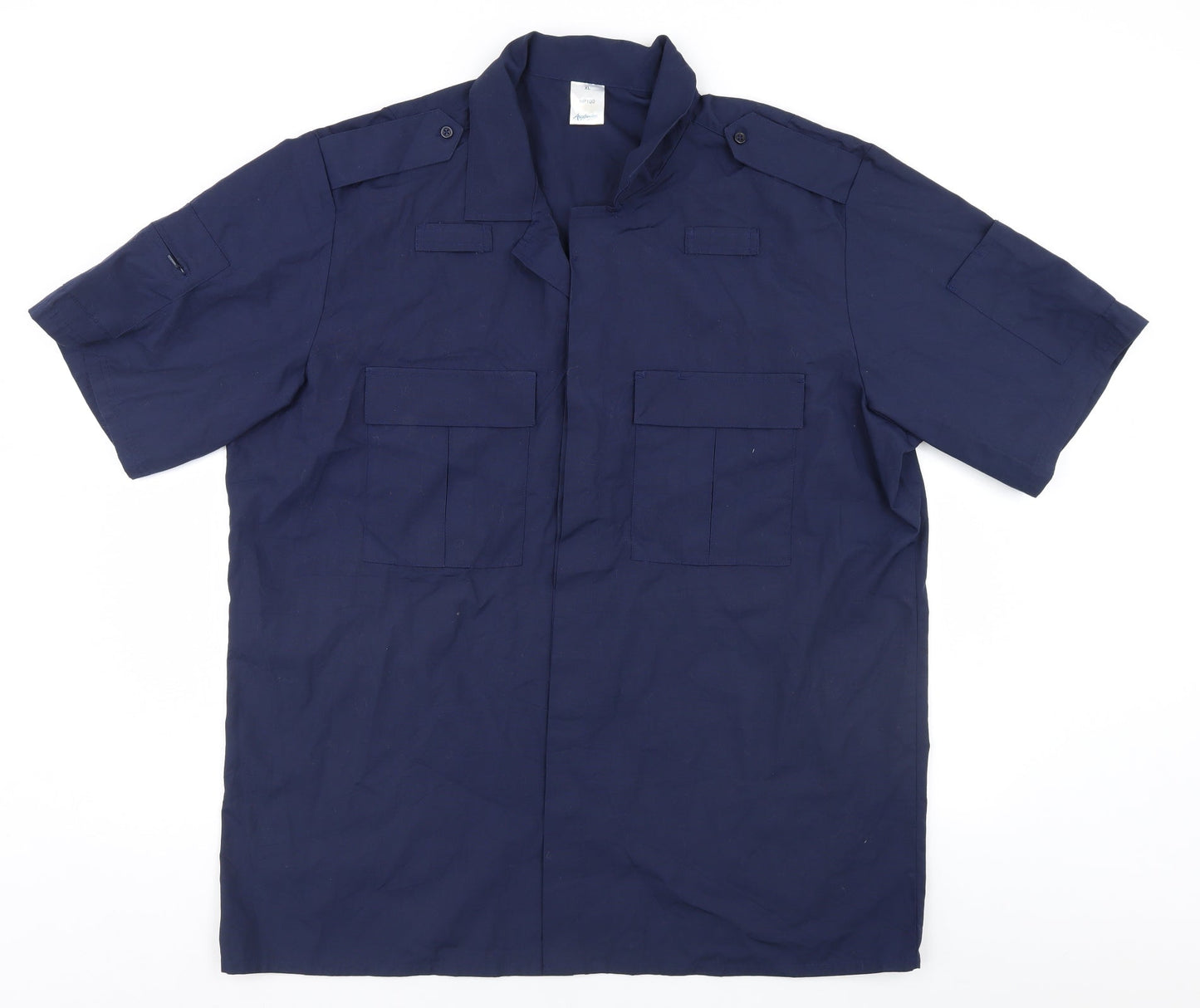 Alexander Mens Blue    Button-Up Size XL
