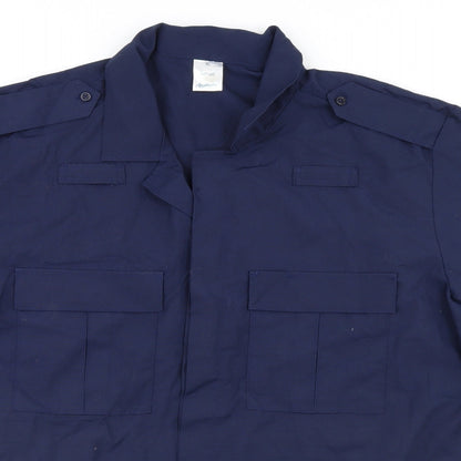 Alexander Mens Blue    Button-Up Size XL