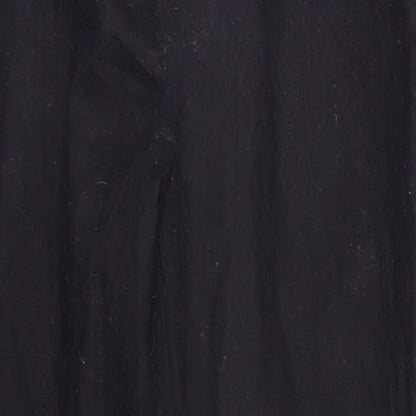 Womens UK Size 10 ASOS Regular Fit  Black Trousers