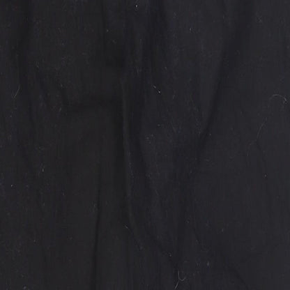 Womens UK Size 10 ASOS Regular Fit  Black Trousers