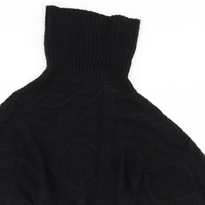 Womens UK Size M NEXT Black Overcoat