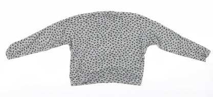 Womens UK Size 12 NEXT Grey Pullover Jumper