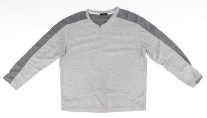 Active Mens Grey   Pullover Jumper Size L