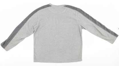 Active Mens Grey   Pullover Jumper Size L