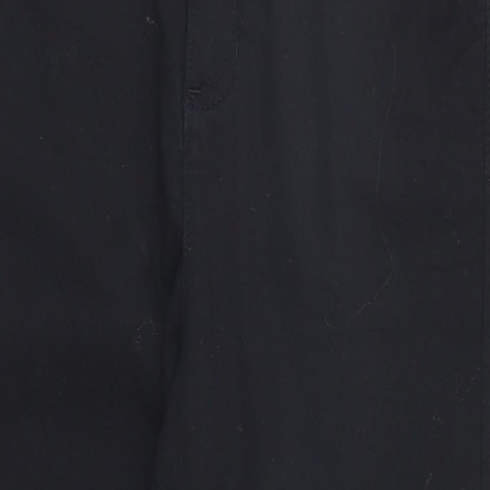 Womens UK Size 10 Marks and Spencer Regular Fit Straight Black Jeans