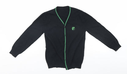Matalan Girls Black   Cardigan Jumper Size 8-9 Years