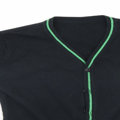 Matalan Girls Black   Cardigan Jumper Size 8-9 Years