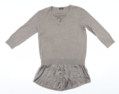 Womens UK Size  Gerry Weber Brown Basic T-Shirt