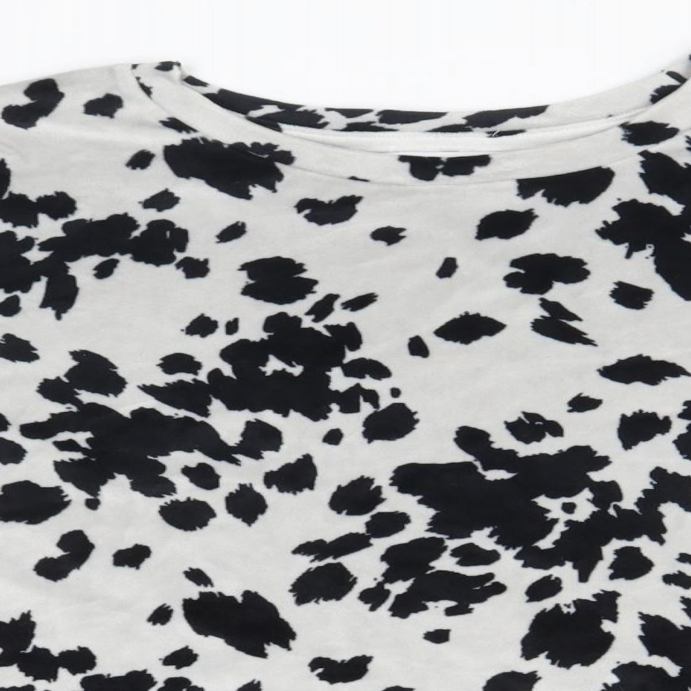 George Womens Pink Floral  Pullover Jumper Size 12