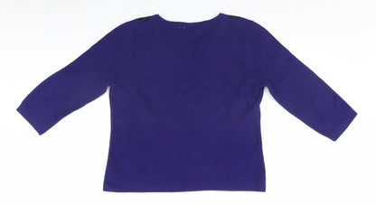 Womens UK Size  Preworn Beige Pullover Jumper