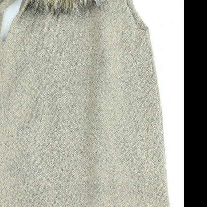 Primark Girls Brown   Cardigan Jumper Size 9-10 Years