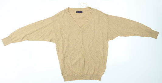 Womens UK Size 10 M&S Brown Pullover Jumper