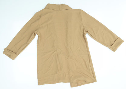 GIYES Womens Brown   Cardigan Jumper Size L