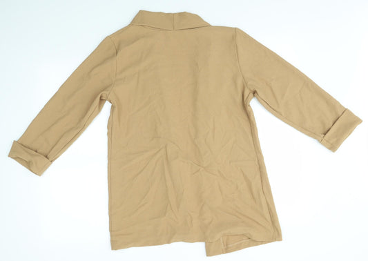 GIYES Womens Brown   Cardigan Jumper Size L