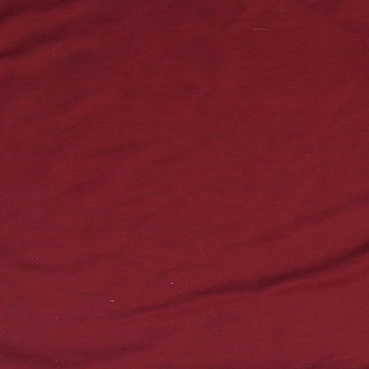 Womens UK Size M Preworn Red Pullover Jumper