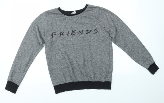 Primark Womens Grey   Pullover Jumper Size 10