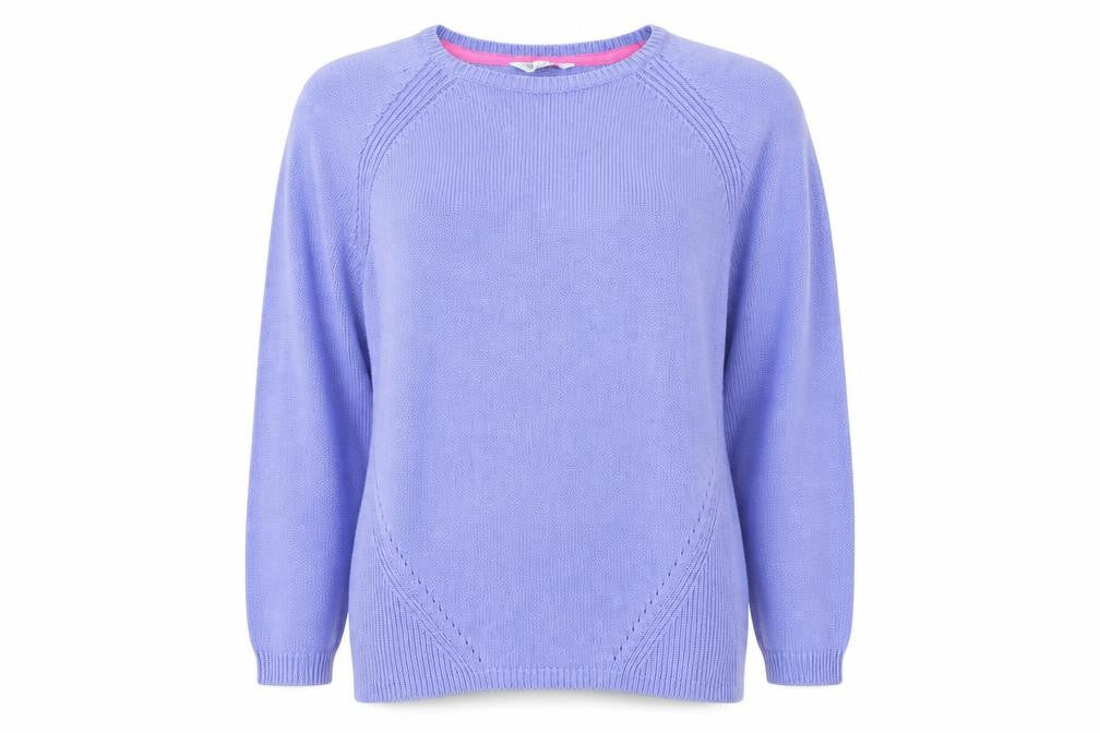 Womens UK Size 14 BHS Blue Pullover Jumper
