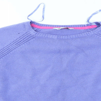 Womens UK Size 14 BHS Blue Pullover Jumper